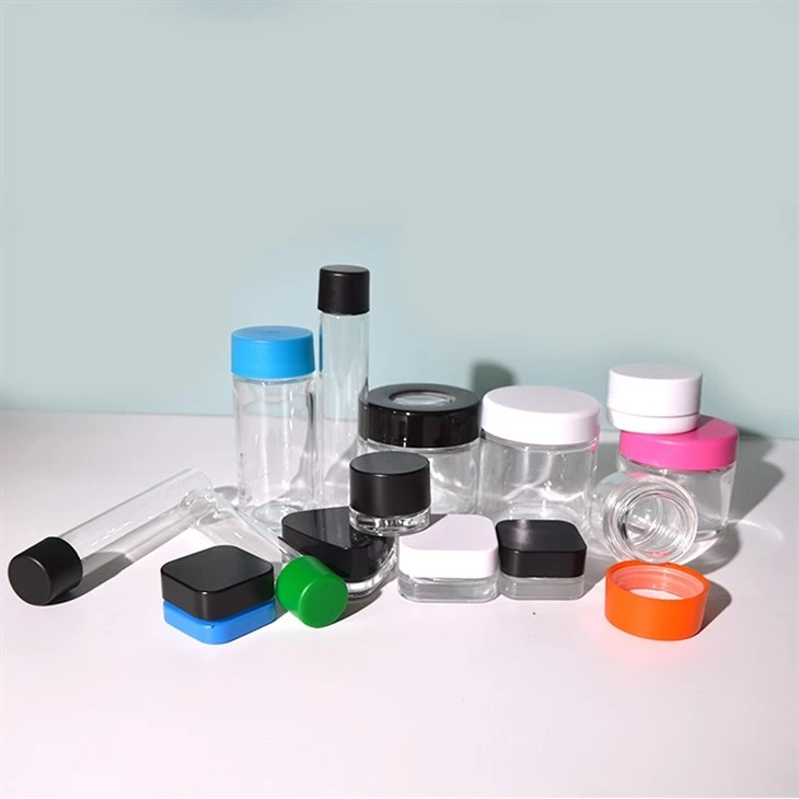 Child Proof Glass Jar With CR Cap best