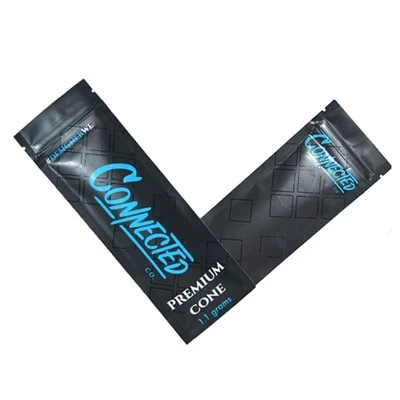 Pielāgota plastmasas pārtikas iepakojuma folijas cigāru iesaiņojuma rāvējslēdzēja maisiņi tabakas cigāru mylar maisa rāvējslēdzēja maiss cigāriem